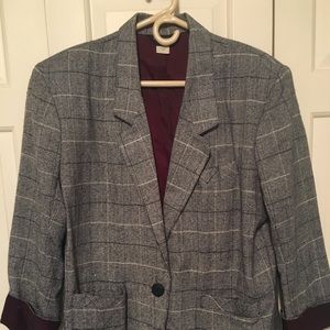 Chad Stevens Plaid Blazer